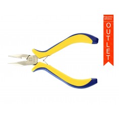 Alicate de Bico Meia Cana Reto Hikari em Aço Carbono 122mm (4,8'') HK-501 - OUTLET