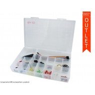 Caixa Organizadora 30x19,5x4,8cm com 16 Divisórias Grande - OUTLET