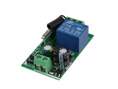 Módulo Relé Para Controle Remoto 433MHz KR2201-A 127V/220VAC 10A 1 Canal - Imagem 1