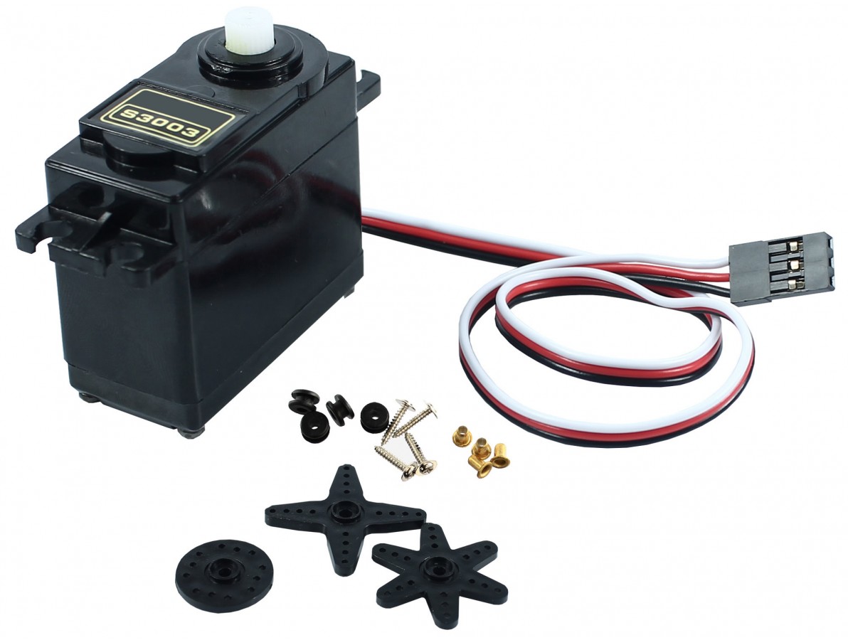 Servo tipo Futaba S3003 180º 4.2Kg/cm Usinainfo