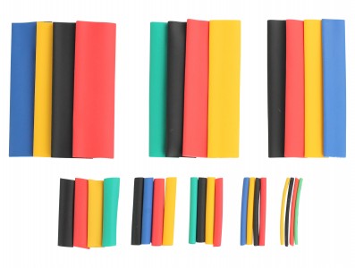 Kit Espaguete Termo Retrátil Colorido 328 Peças - Imagem 1