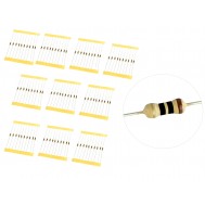 Kit com 100 Resistores 10R 1/4W