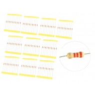Kit com 100 Resistores 2K2 1/4W