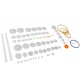 Kit de Engrenagens Pl&aacute;sticas 75 Pe&ccedil;as KE75 / Polias, Correias, Cremalheiras e Outros para Rob&oacute;tica DIY Arduino - Thumb 4