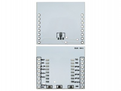 Placa para M&oacute;dulo Wifi ESP8266 ESP-07, ESP-08 e ESP-012E - Imagem 3