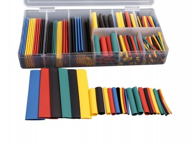 Kit Espaguete Termo Retrátil Colorido 328 Peças + Case Plástica - Imagem 2