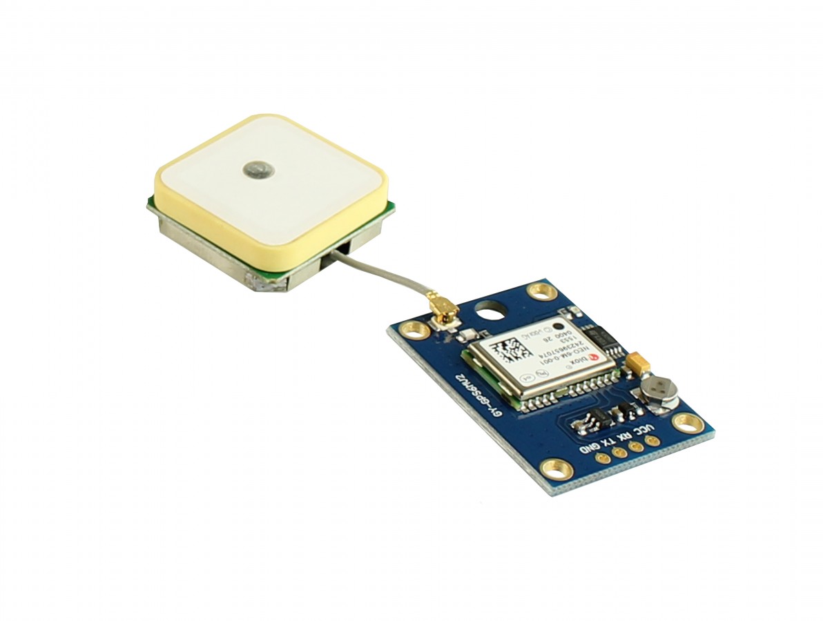 GPS Arduino GY-GPS6MV2 + Antena - UsinaInfo
