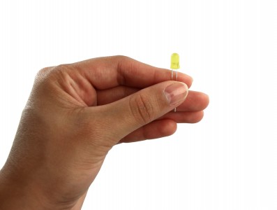 LED Amarelo 5mm - Kit com 5 unidades - Imagem 4