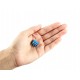 Conector Borne 12mm 3 vias azul  - Thumb 4