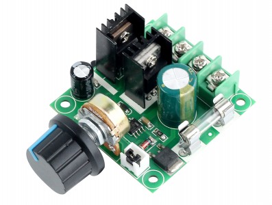 Controlador PWM 10A 400W para Velocidade de Motores 12V à 40V - Imagem 1