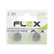 Bateria LR1130 AG10 1.5V Alcalina / Pilha LR1130 - Kit com 2 unidades