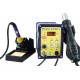 Estação de Solda com Estação de Retrabalho de ar quente 2 em 1 Yaxun 878D+  - Thumb 1