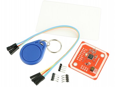 Kit Leitor RFID NFC + Tags RFID (Chaveiro + Cart&atilde;o) para Arduino - Imagem 1
