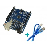 Placa Uno SMD compatível Arduino + Cabo USB