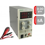 Fonte de Alimentação Chaveada Regulável 30V 5A Slim Bivolt - KPS-305D