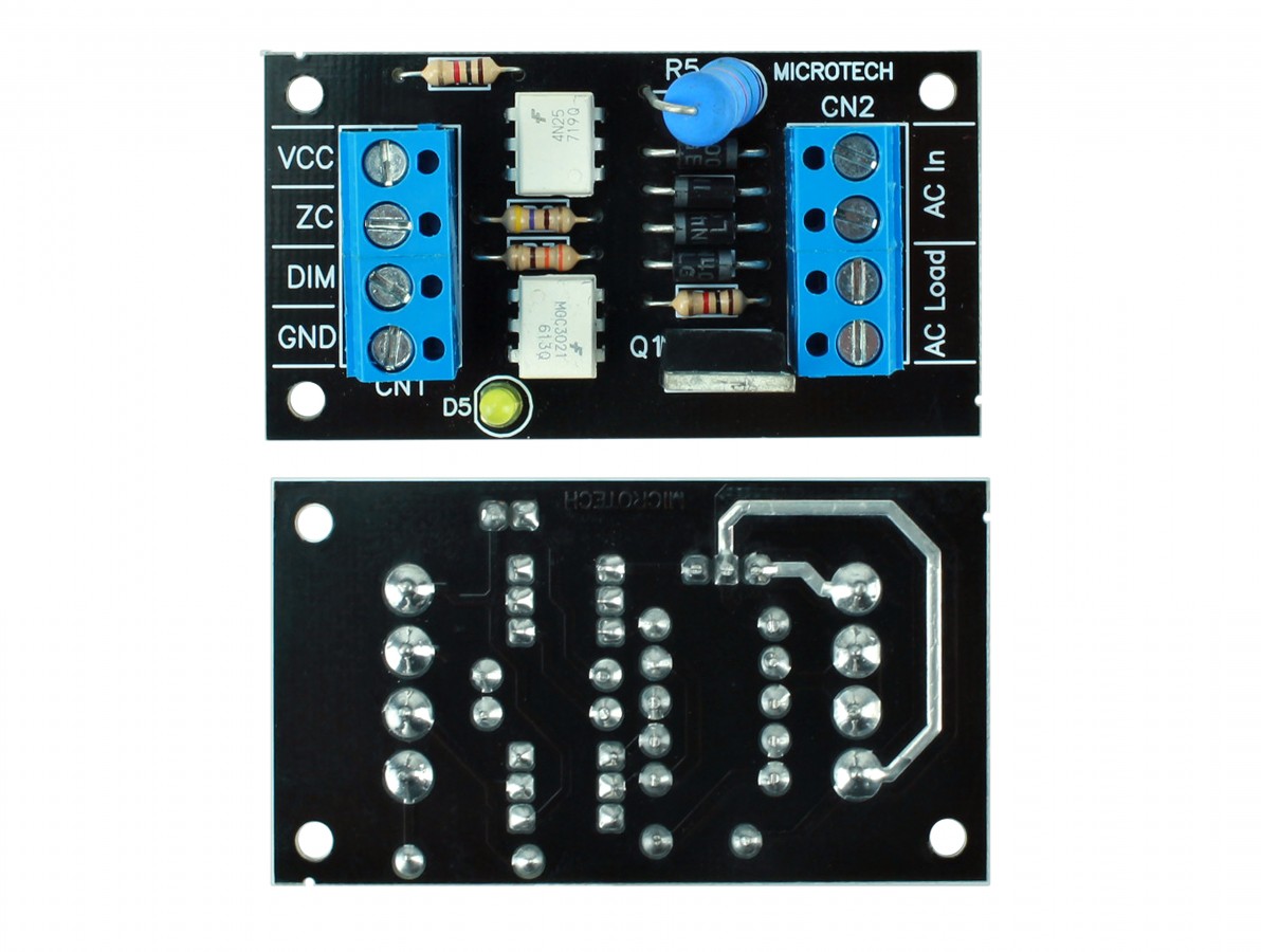 Módulo Dimmer para Arduino / Pic MC-8A com sinal Zero Cross 127V- Imagem 3
