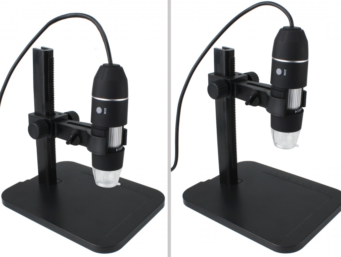Microscópio Digital USB Zoom 1000X + Suporte com Ajuste de Altura - US1000- Imagem 3