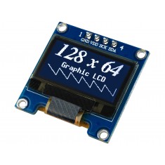Display OLED 0.96" I2C 128x64 Branco para Arduino
