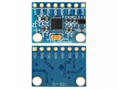 Aceler&ocirc;metro e Girosc&oacute;pio MPU-6050 3 Eixos 6 DOF - GY521 - Imagem 3