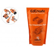 EdCreate Kit Robótico para o Robô Edison 115 Blocos - 5 em 1