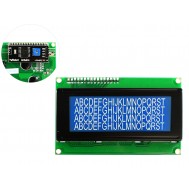 Display LCD 20x4 I2C com Fundo Azul