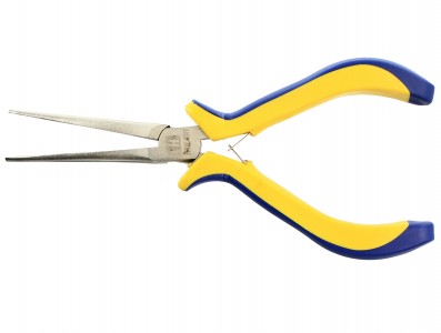 Alicate de bico redondo longo de aço carbono 150mm (6'') - Hikari - Imagem 1