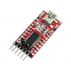 Módulo FTDI FT232R Conversor USB para TTL Serial  3.3V / 5V