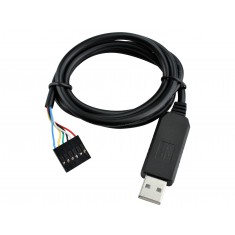 Cabo FTDI 5V Conversor USB para TTL e RS232 Serial - FT232