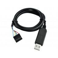 Cabo FTDI 5V Conversor USB para TTL e RS232 Serial - FT32