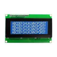 Display LCD 20x4 com Fundo Azul