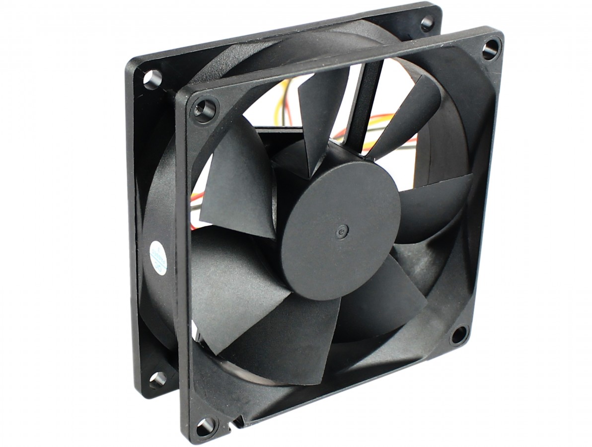 Cooler para PC e Projetos 80x80mm / Mini Ventilador 12V - Evercool - Imagem 2