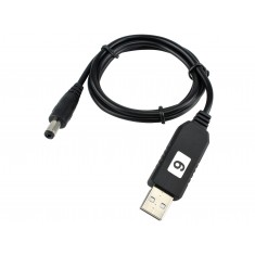 Cabo USB P4 com Regulador de Tensão 5V para 9V DC Step Up - RT59