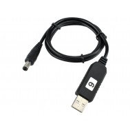 Cabo USB P4 com Regulador de Tensão 5V para 9V DC Step Up - RT59 / 800mA