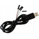 CABO USB ADAPTADOR SERIAL M&Atilde;&ldquo;DULO FTDI FT232 - Thumb 1