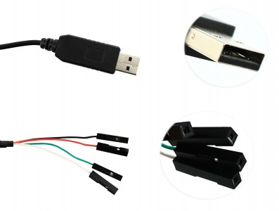 CABO USB ADAPTADOR SERIAL M&Atilde;&ldquo;DULO FTDI FT232 - Imagem 2