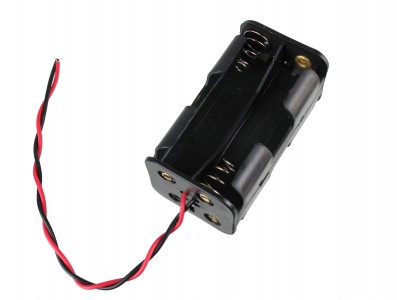Suporte para Pilhas AA compacto - 4 Slots - Imagem 1
