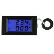 Voltímetro AC Digital com Amperímetro 100A / 80 a 300VAC - D69-2042 