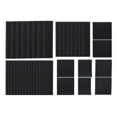 Kit Espaguete Termo Retrátil Preto 127 Peças