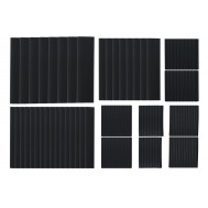 Kit Espaguete Termo Retrátil Preto 127 Peças