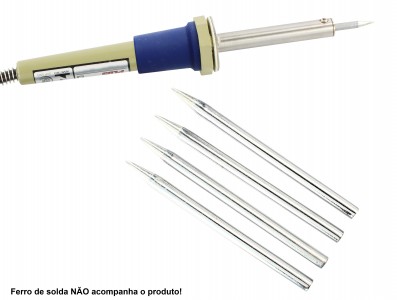 Ponta de Ferro de Solda para Hikari Plus SC40 - Kit com 4 unidades - Imagem 1