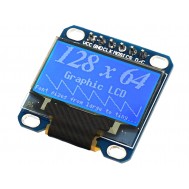 Display OLED 0.96" SPI 128x64 Branco para Arduino