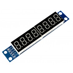Módulo Display LED 8 Dígitos com Interface Controle SPI - MAX7219