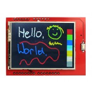 TFT LCD 2.4" Shield Arduino Touch Screen com Slot SD