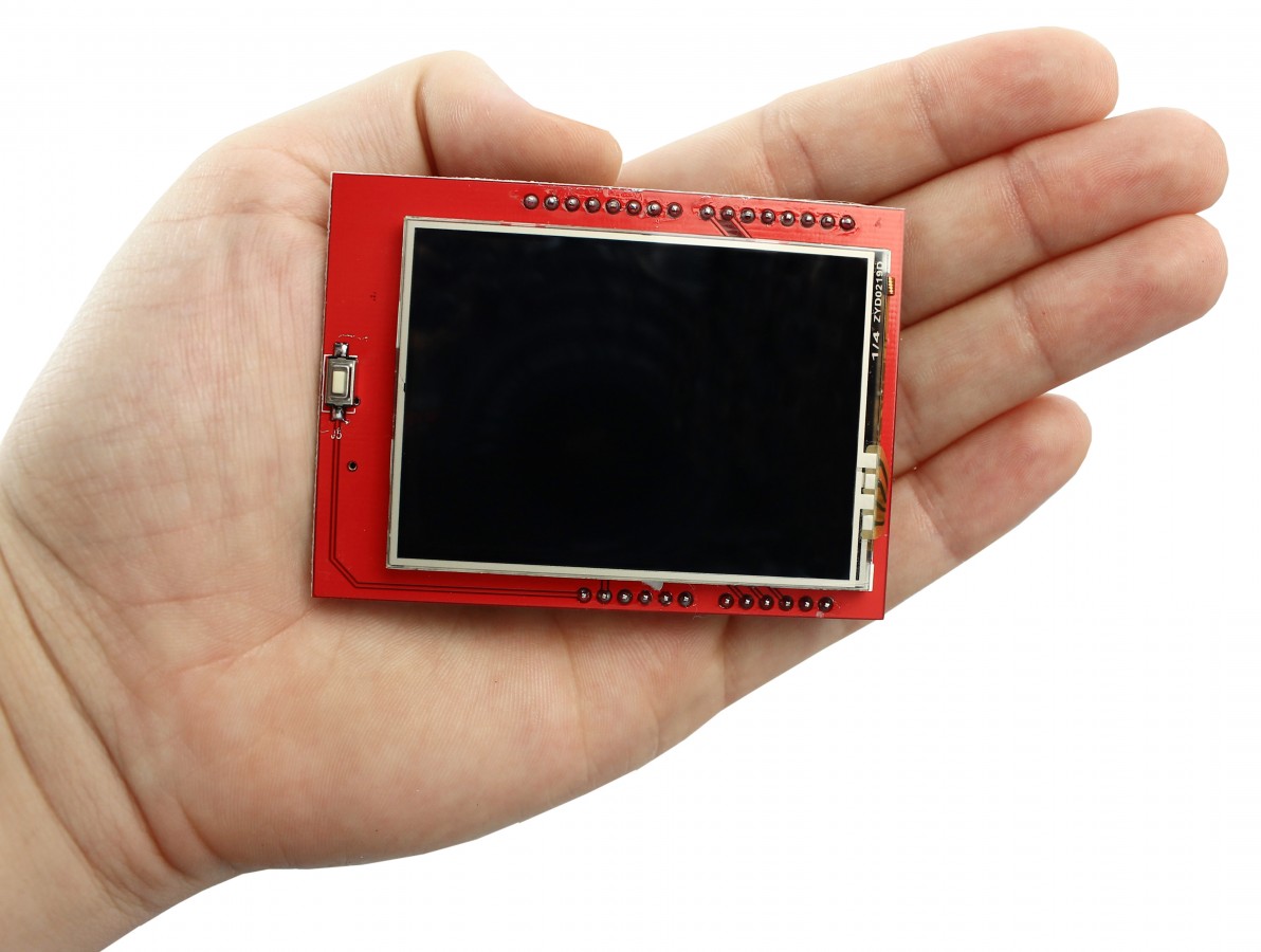 TFT LCD 2.4” Shield Arduino Touch Screen com Slot SD- Imagem 5