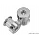 Polia GT2 20 Dentes Furo 8mm Para Correia De 6mm em Impressora 3D CNC - Thumb 3