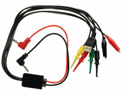 Cabo para Fonte de Alimentação 7 Conectores - Plug Banana - Imagem 1
