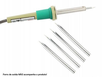 Ponta de Ferro de Solda para Hikari Plus SC60 - Kit com 4 unidades - Imagem 1
