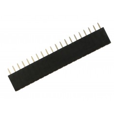 Barra de 20 Pinos 2,54mm fêmea / Conector Empilhável para PCI