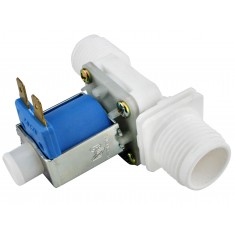 Válvula Solenoide para Água 12V NA 180° ( 3/4 x 3/4)