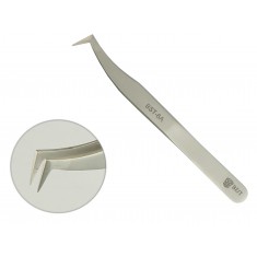 Pinça Ponta Curva (Diagonal) em Aço Inox - BST6A